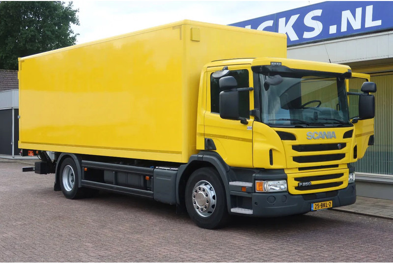 Scania P250 4x2 Bakwagen +Dhollandia klep 1500 kg E6 - Box truck: picture 2 Scania P250 4x2 Bakwagen +Dhollandia klep 1500 kg E6 - Box truck: picture 2