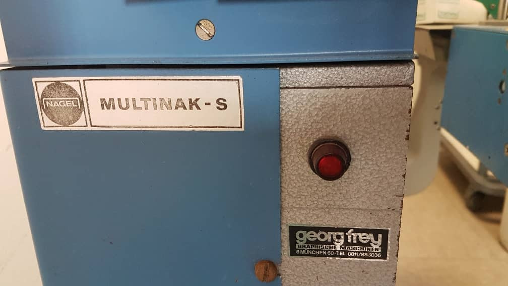 Nagel Multinak S - Printing machinery: picture 5 Nagel Multinak S - Printing machinery: picture 5