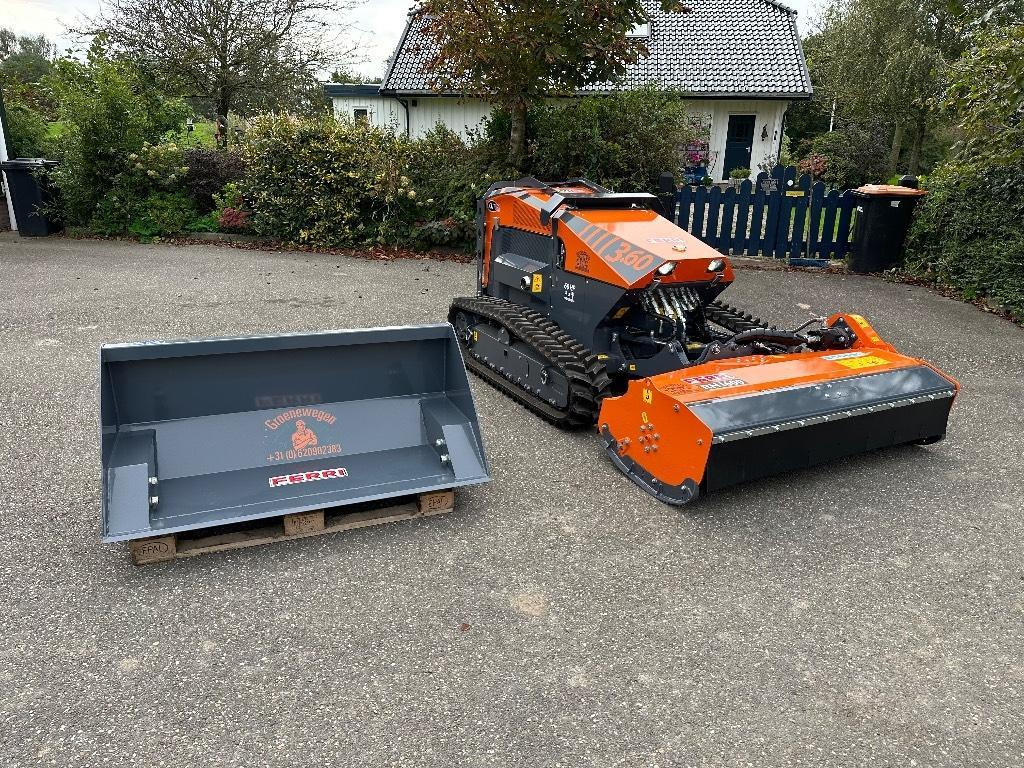 Garden mower Ferri iCut 3.60 talud afstandbestuurbare klepelmaaier: picture 11
