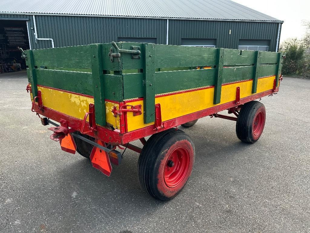 Miedema landbouwwagen vierwielige wagen schamelwagen - Farm trailer: picture 2 Miedema landbouwwagen vierwielige wagen schamelwagen - Farm trailer: picture 2