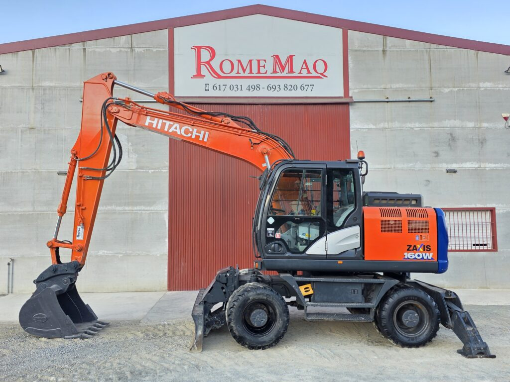 HITACHI ZX140W-6 - Wheel excavator: picture 1 HITACHI ZX140W-6 - Wheel excavator: picture 1
