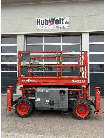Skyjack SJ6826RT 10m Scherenarbeitsbühne BJ 2015 - Scissor lift: picture 1 Skyjack SJ6826RT 10m Scherenarbeitsbühne BJ 2015 - Scissor lift: picture 1