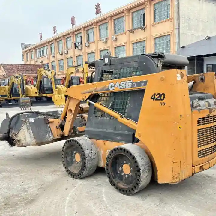 Construction Mini Equipment Case 420 Skid Steer Loader for Sale - Skid steer loader: picture 2 Construction Mini Equipment Case 420 Skid Steer Loader for Sale - Skid steer loader: picture 2