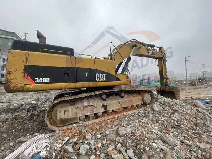 Original Well-Maintained CAT 349D Used Excavator for Sale - Crawler excavator: picture 3 Original Well-Maintained CAT 349D Used Excavator for Sale - Crawler excavator: picture 3
