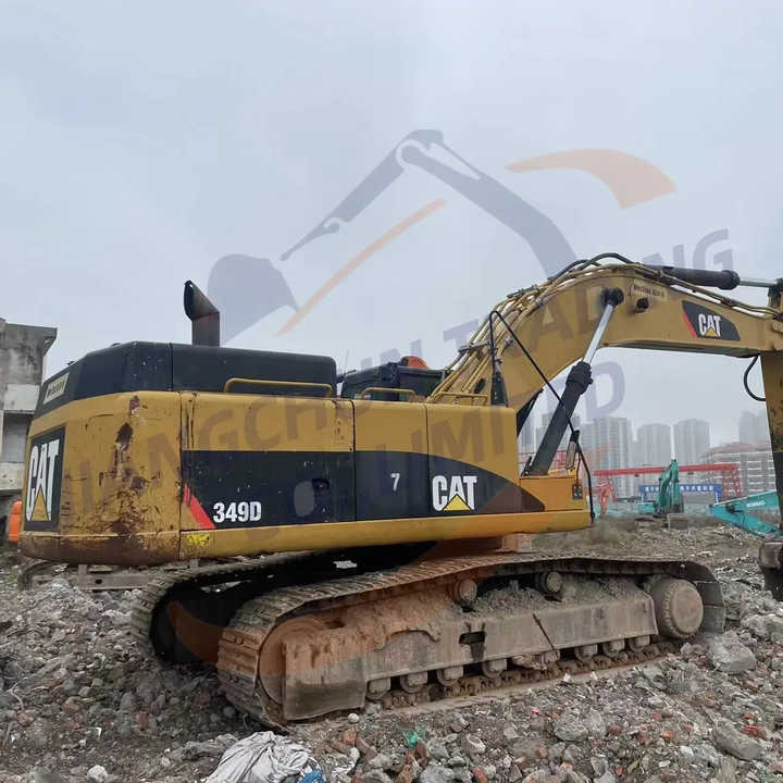 Original Well-Maintained CAT 349D Used Excavator for Sale - Crawler excavator: picture 1 Original Well-Maintained CAT 349D Used Excavator for Sale - Crawler excavator: picture 1