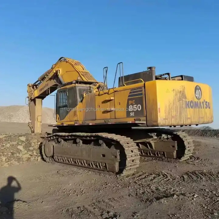 Secondhand Komatsu pc850 Komatsu 85 tons of excavator used komatsu PC850 excavator change rock arm crushing hammer - Excavator: picture 1 Secondhand Komatsu pc850 Komatsu 85 tons of excavator used komatsu PC850 excavator change rock arm crushing hammer - Excavator: picture 1