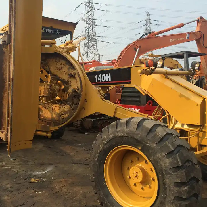 Used Cat 140H motor grader with good condition,USED heavy equipment used motor grader CAT 140H grader - Grader: picture 3 Used Cat 140H motor grader with good condition,USED heavy equipment used motor grader CAT 140H grader - Grader: picture 3