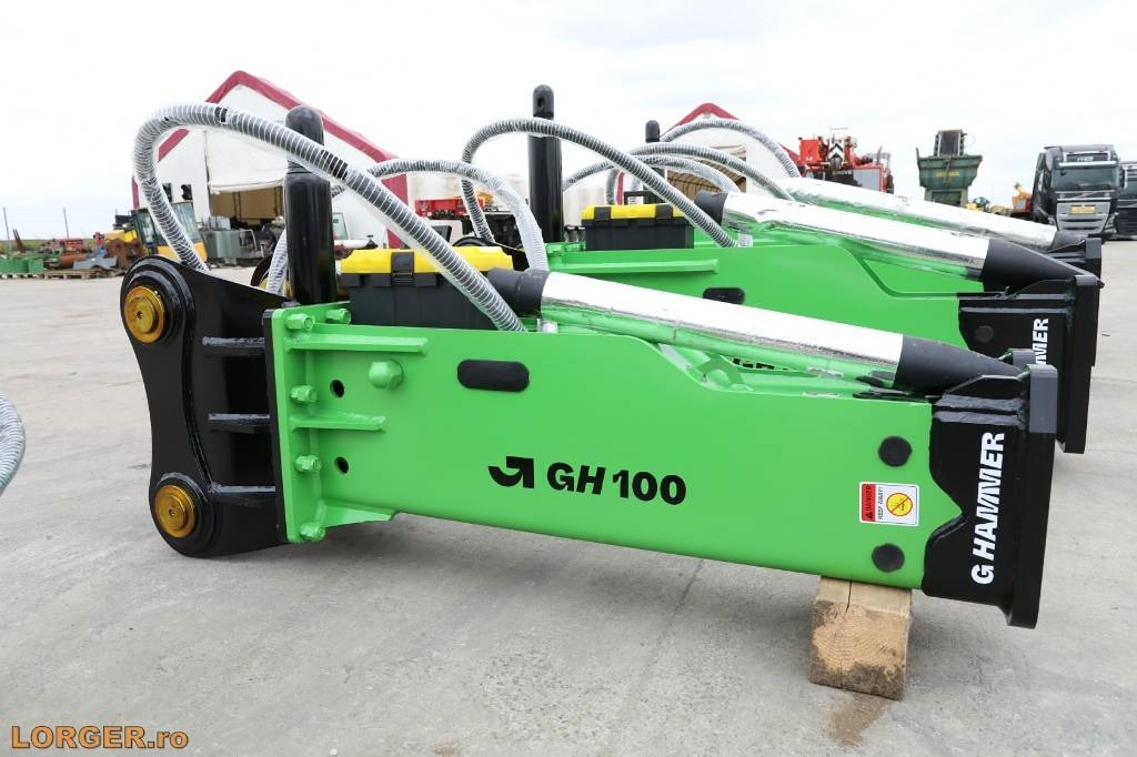 G Hammer G 100 – Power, not noise! New, 2025 Model - Hydraulic hammer for Construction machinery: picture 1 G Hammer G 100 – Power, not noise! New, 2025 Model - Hydraulic hammer for Construction machinery: picture 1