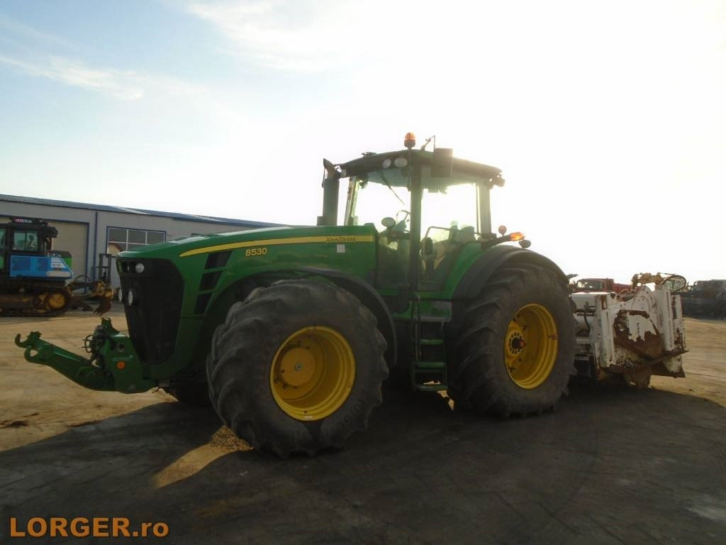 John Deere 8530 cu stabilizator de sol Wirtgen WS 250. - Farm tractor: picture 2 John Deere 8530 cu stabilizator de sol Wirtgen WS 250. - Farm tractor: picture 2