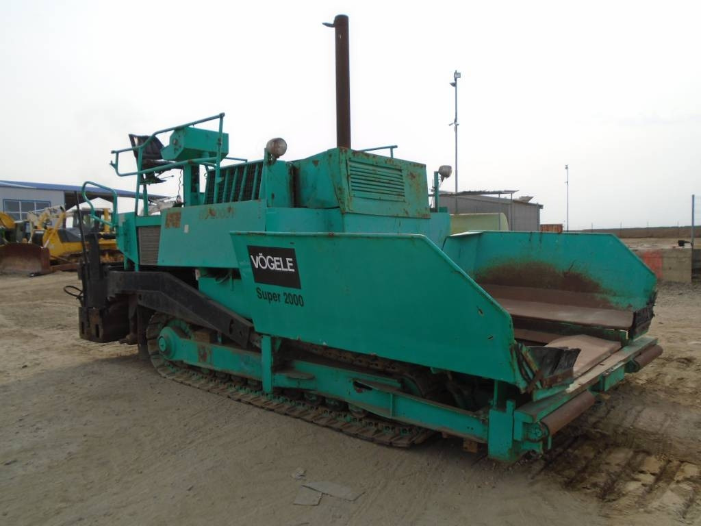 Vögele Super 2000  - Asphalt paver: picture 1 Vögele Super 2000  - Asphalt paver: picture 1