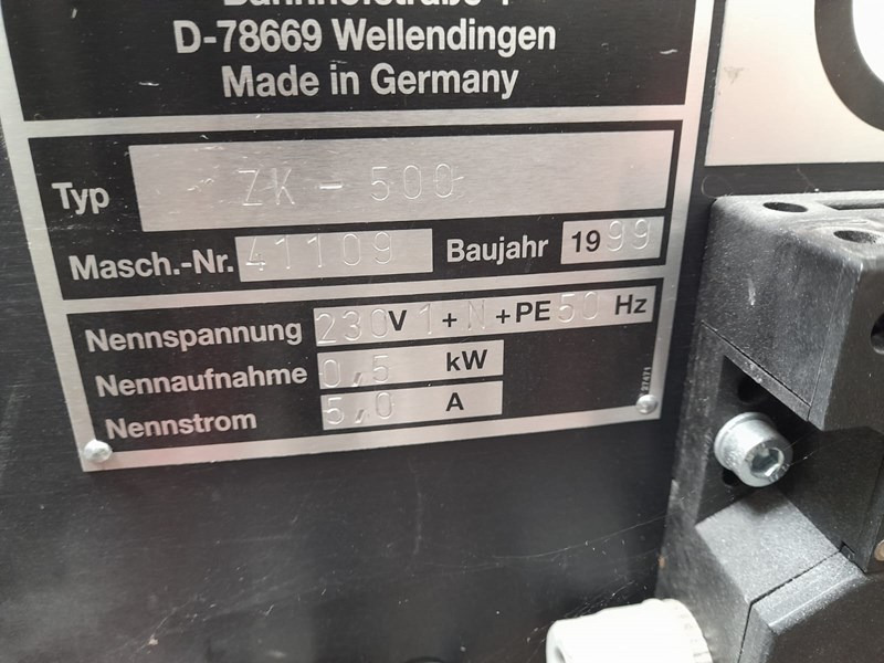 Guk ZK 500 - Folding machine: picture 5 Guk ZK 500 - Folding machine: picture 5