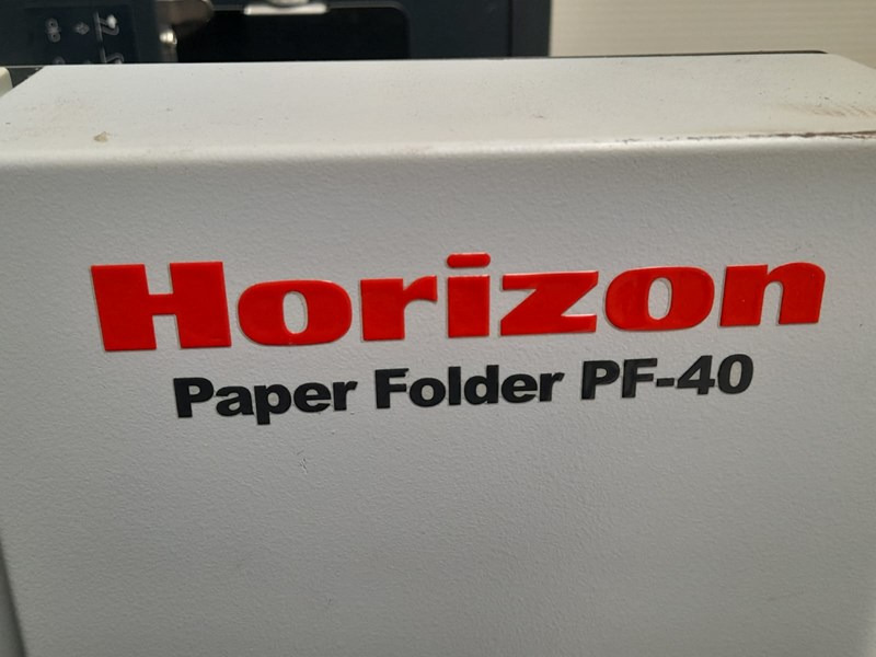 Horizon PF-40 - Folding machine: picture 5 Horizon PF-40 - Folding machine: picture 5