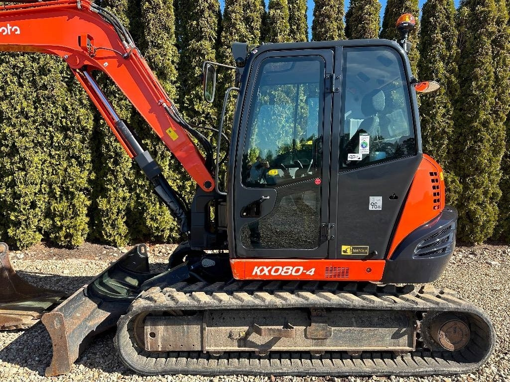 Kubota KX 080-4 - Mini excavator: picture 3 Kubota KX 080-4 - Mini excavator: picture 3