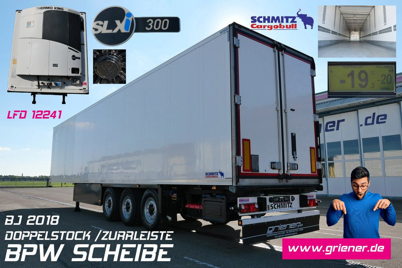 Schmitz Cargobull SKO 24/SLXi300 /DOPPELSTOCK /BLUMEN/BPW  TOP !!! - Refrigerator semi-trailer: picture 1 Schmitz Cargobull SKO 24/SLXi300 /DOPPELSTOCK /BLUMEN/BPW  TOP !!! - Refrigerator semi-trailer: picture 1