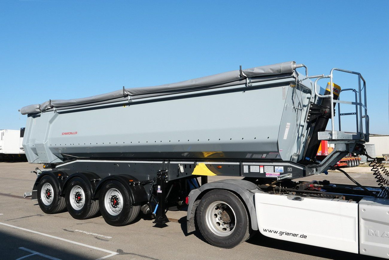Schwarzmüller K -SERIE / ALUMULDE /STAHLEINLAGE 5430 kg /25m³ - Tipper semi-trailer: picture 4 Schwarzmüller K -SERIE / ALUMULDE /STAHLEINLAGE 5430 kg /25m³ - Tipper semi-trailer: picture 4