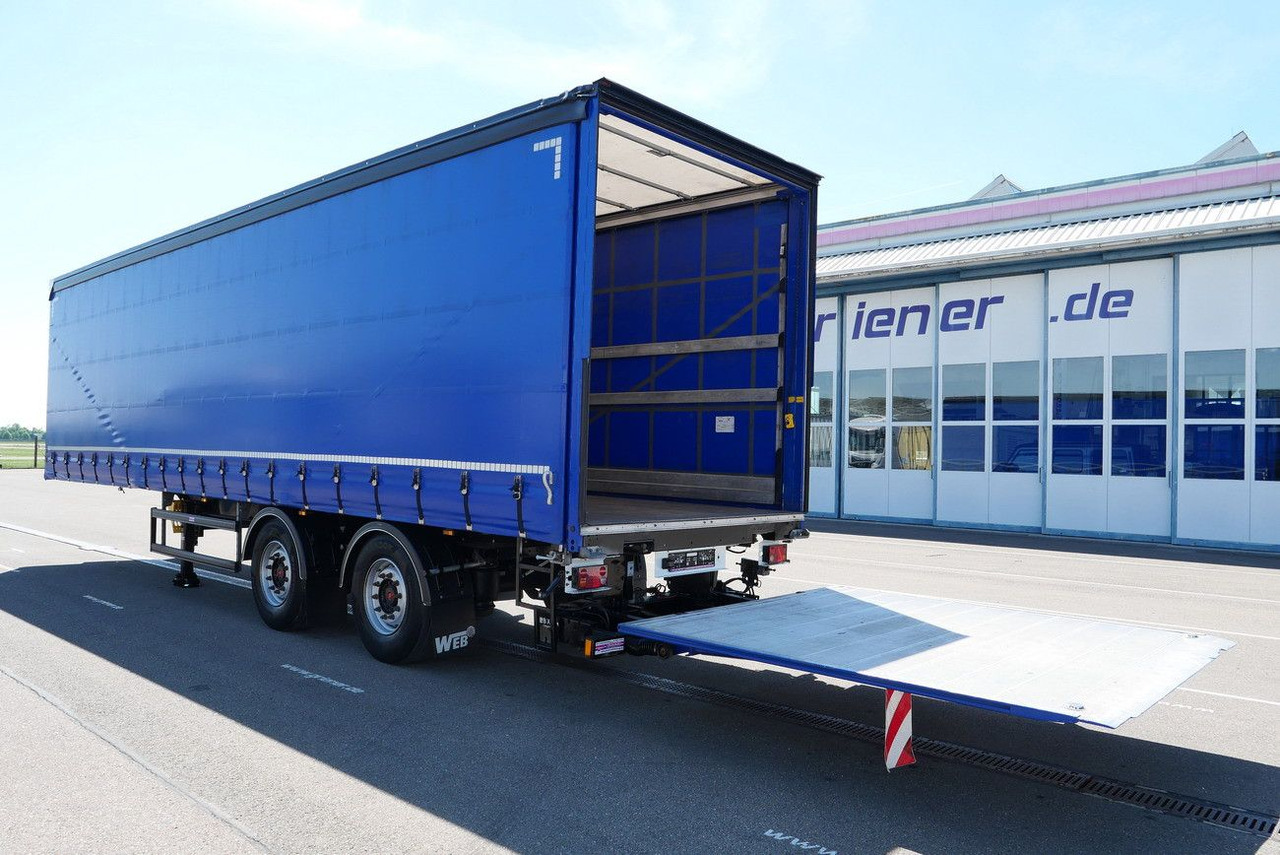 Curtainsider semi-trailer Web-Trailer LPRS 18 / CITY TRIDEC /GARDINE/LBW 2500 kg/SAF: picture 23
