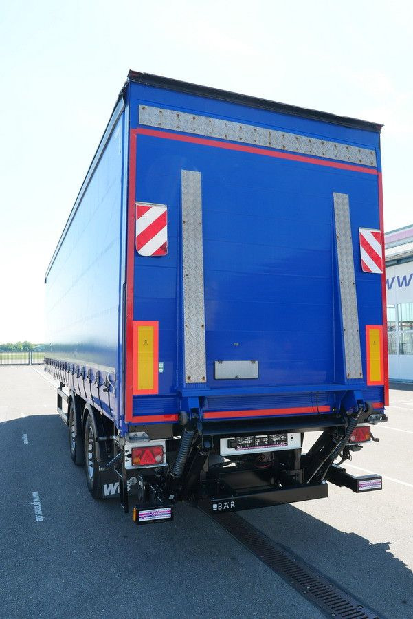 Curtainsider semi-trailer Web-Trailer LPRS 18 / CITY TRIDEC /GARDINE/LBW 2500 kg/SAF: picture 8