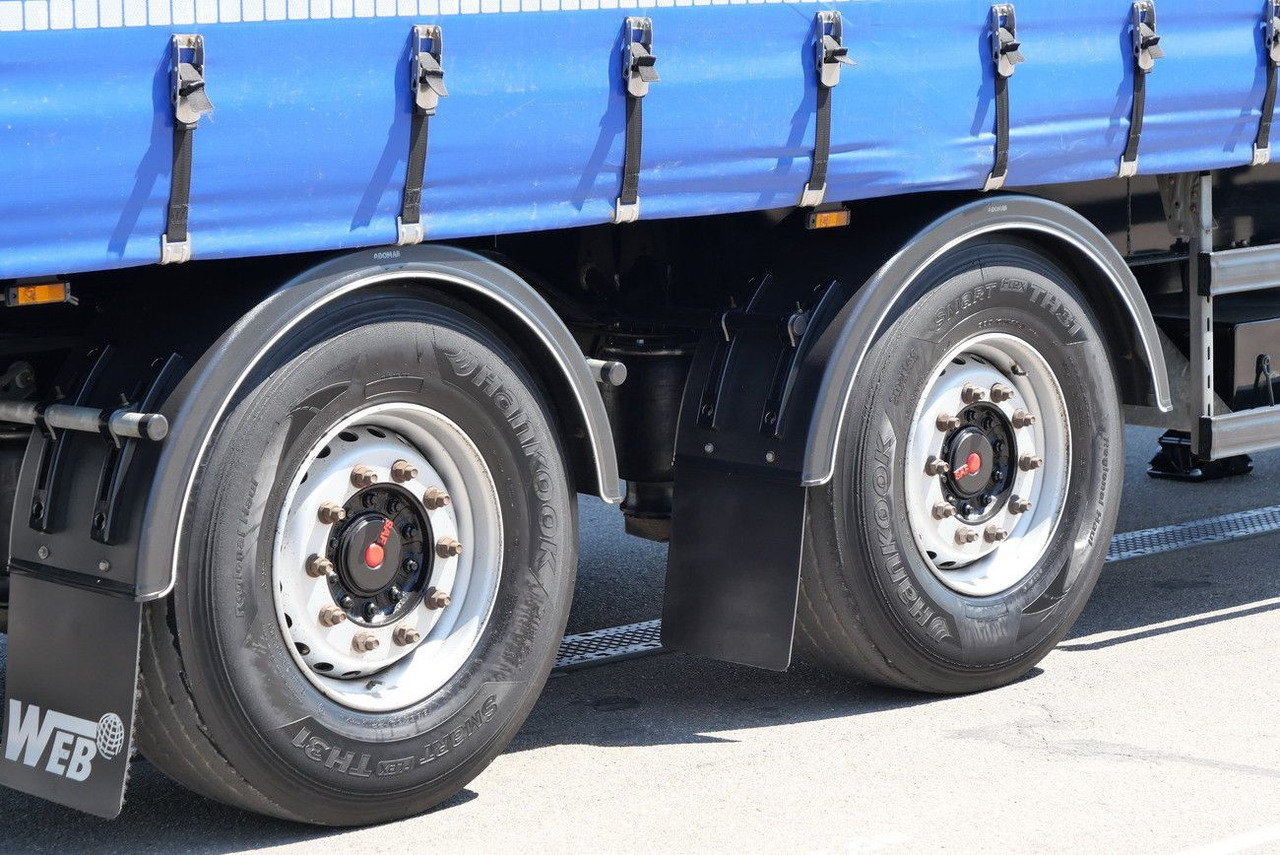 Curtainsider semi-trailer Web-Trailer LPRS 18 / CITY TRIDEC /GARDINE/LBW 2500 kg/SAF: picture 10