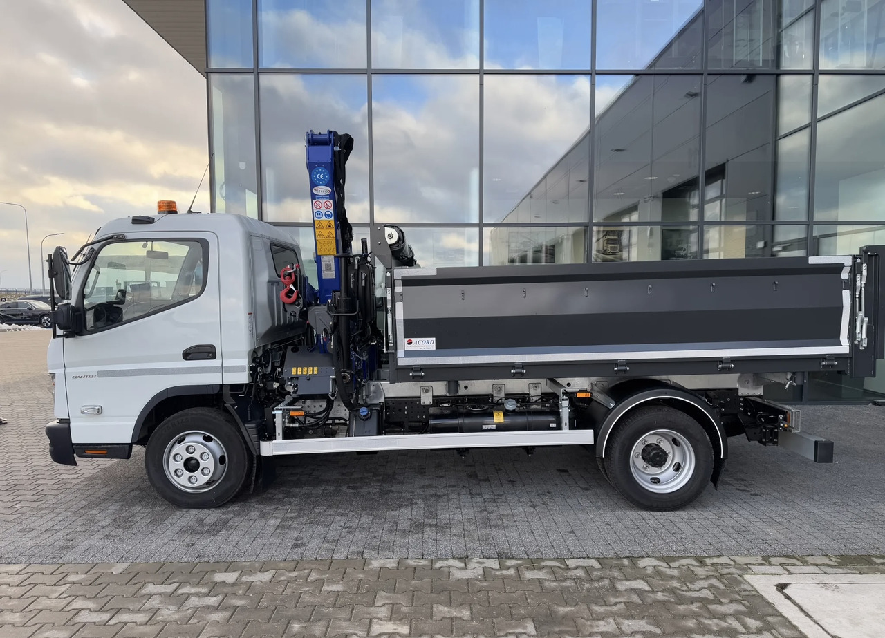 Fuso Canter 9C18 Kran PM 65 Kipper - Tipper, Crane truck: picture 2 Fuso Canter 9C18 Kran PM 65 Kipper - Tipper, Crane truck: picture 2
