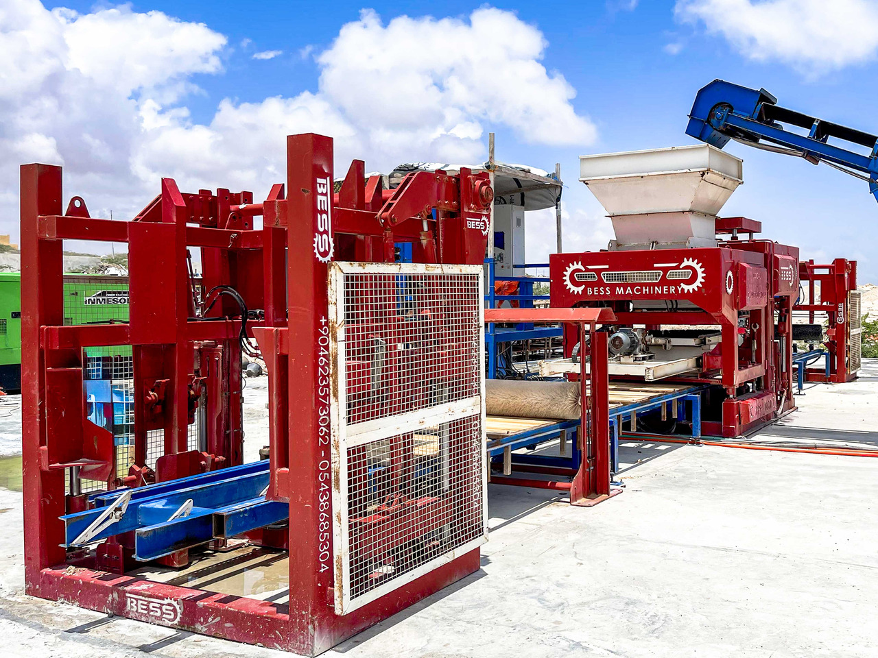 Fully Automatic Concrete Block Machine | PRS-1000 Bess Machine - Block making machine: picture 3 Fully Automatic Concrete Block Machine | PRS-1000 Bess Machine - Block making machine: picture 3
