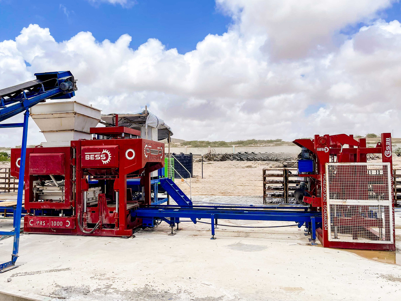 Fully Automatic Concrete Block Machine | PRS-1000 Bess Machine - Block making machine: picture 5 Fully Automatic Concrete Block Machine | PRS-1000 Bess Machine - Block making machine: picture 5