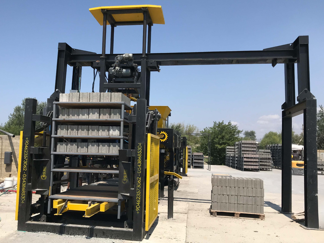Hollow Block Making Machine | PRS-1200 Full Automatic - Block making machine: picture 5 Hollow Block Making Machine | PRS-1200 Full Automatic - Block making machine: picture 5