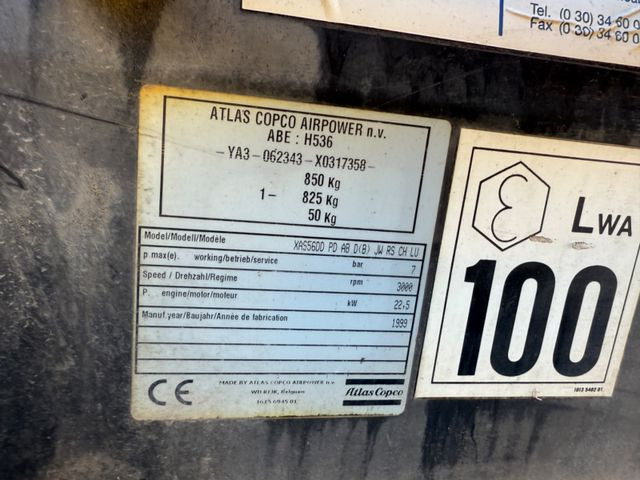 Air compressor Atlas Copco XAS 56: picture 8