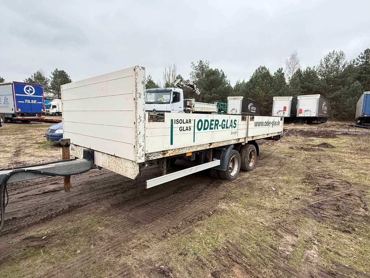 Goebel 8515 - Dropside/ Flatbed trailer: picture 2 Goebel 8515 - Dropside/ Flatbed trailer: picture 2