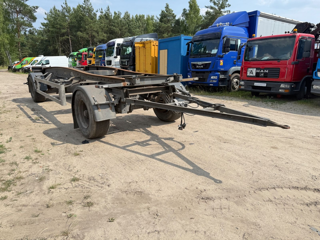 Hüffermann HSA 18.70 - Roll-off/ Skip trailer: picture 1 Hüffermann HSA 18.70 - Roll-off/ Skip trailer: picture 1