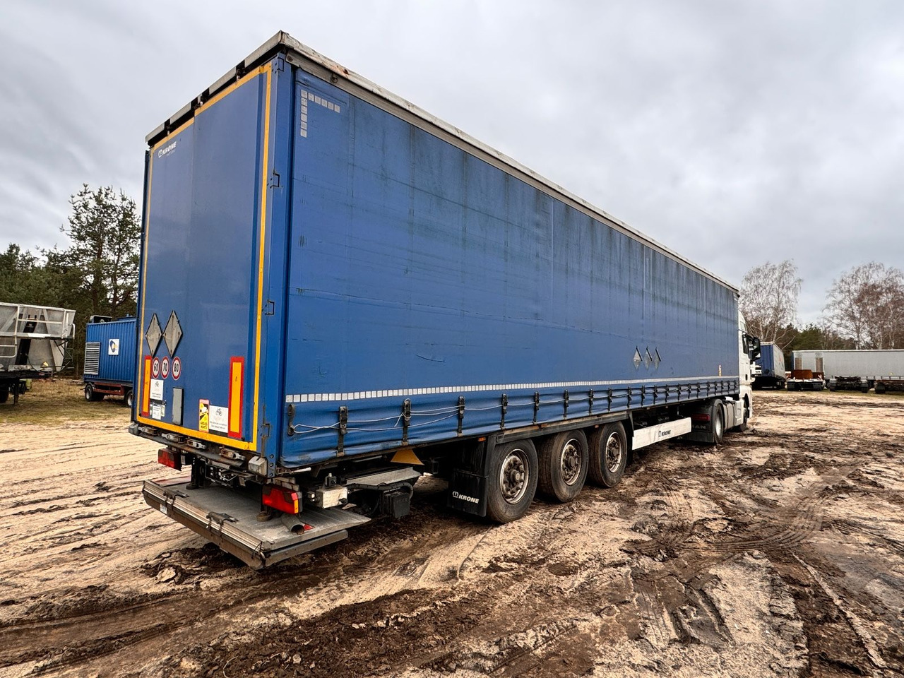 Krone SDP 27 ELB4-CS - Curtainsider semi-trailer: picture 2 Krone SDP 27 ELB4-CS - Curtainsider semi-trailer: picture 2