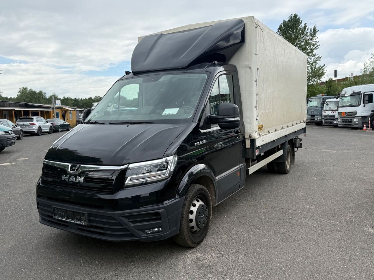 MAN TGE 6.180 27 TKM !! - Curtain side van: picture 3 MAN TGE 6.180 27 TKM !! - Curtain side van: picture 3