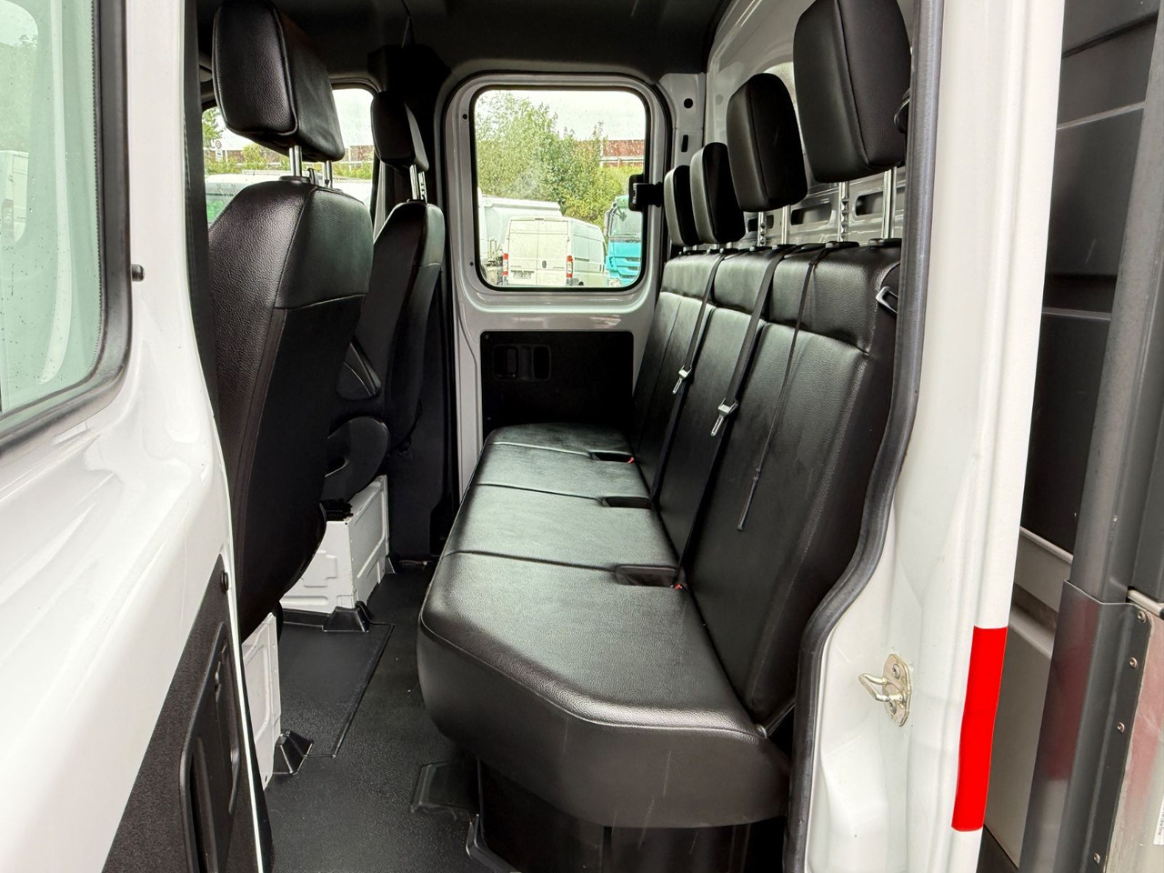 Flatbed van, Combi van Mercedes-Benz Sprinter 217 Pritsche DoKa: picture 12