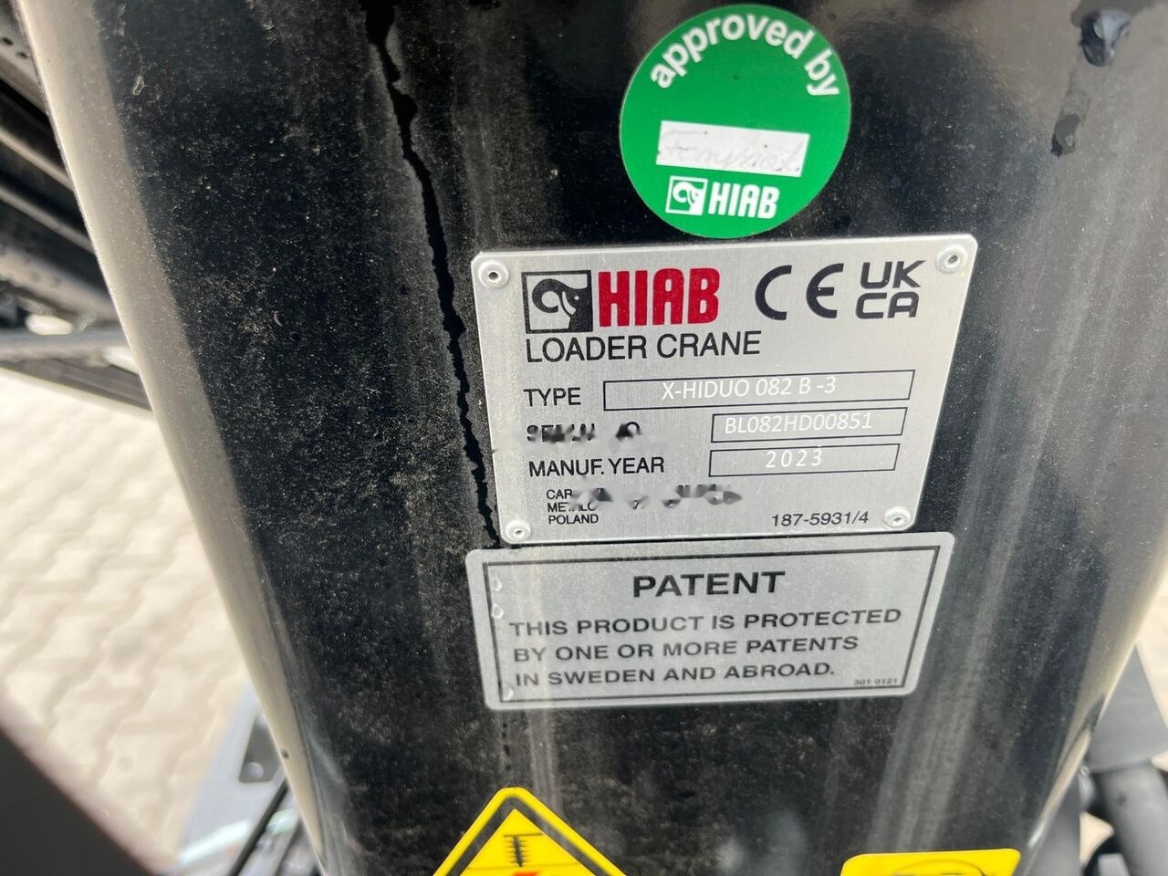 New Loader crane HIAB 082 B-3 HiDuo: picture 7