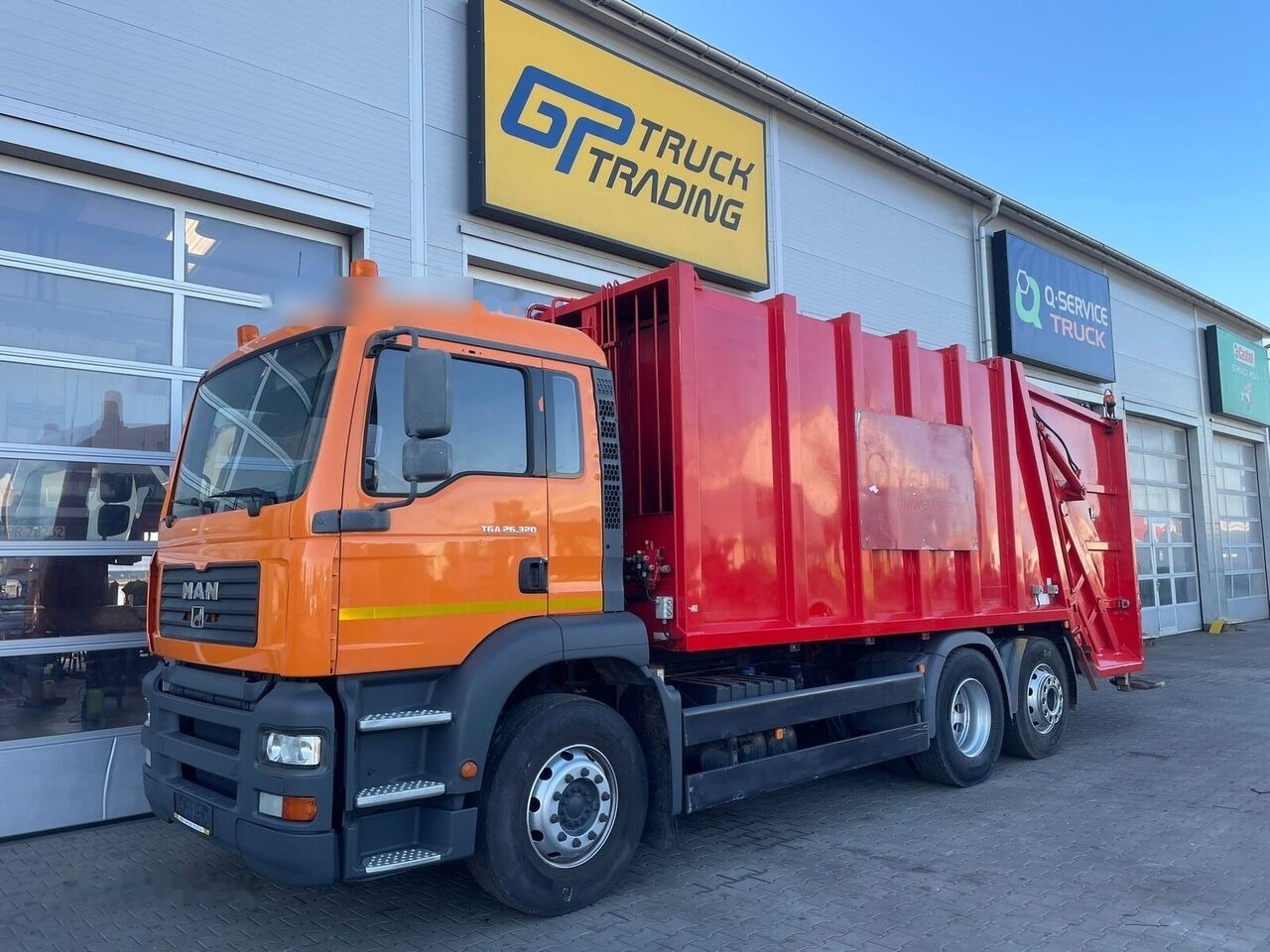 MAN TGA 26.320 - Garbage truck: picture 1 MAN TGA 26.320 - Garbage truck: picture 1