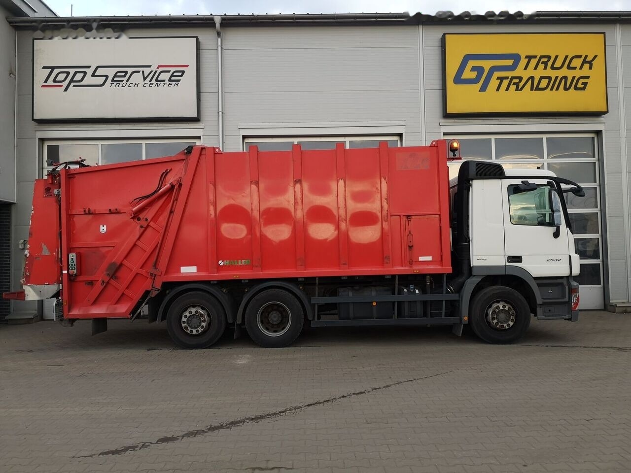 Mercedes-Benz Actros 2532 Haller - Garbage truck: picture 2 Mercedes-Benz Actros 2532 Haller - Garbage truck: picture 2