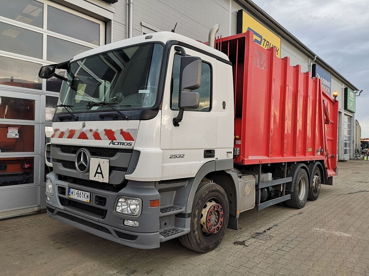 Mercedes-Benz Actros 2532 Haller - Garbage truck: picture 1 Mercedes-Benz Actros 2532 Haller - Garbage truck: picture 1