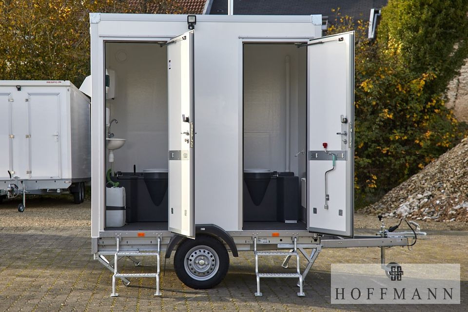 New Construction container, Trailer Respo RESPO WC Mobile Doppeltoilette AUTARK: picture 1