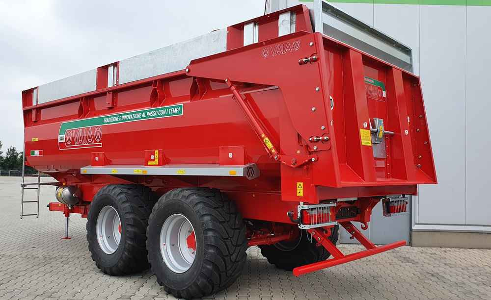 New Farm tipping trailer/ Dumper VAIA NL18 (2 axle trailer): picture 6