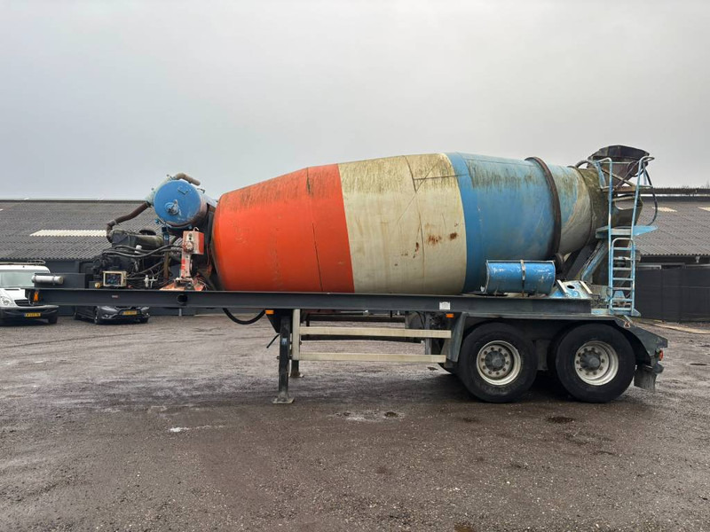 DEOM SCHMIT Betonmixer trailer M1362 10M2 6 cil De - Concrete mixer: picture 1 DEOM SCHMIT Betonmixer trailer M1362 10M2 6 cil De - Concrete mixer: picture 1