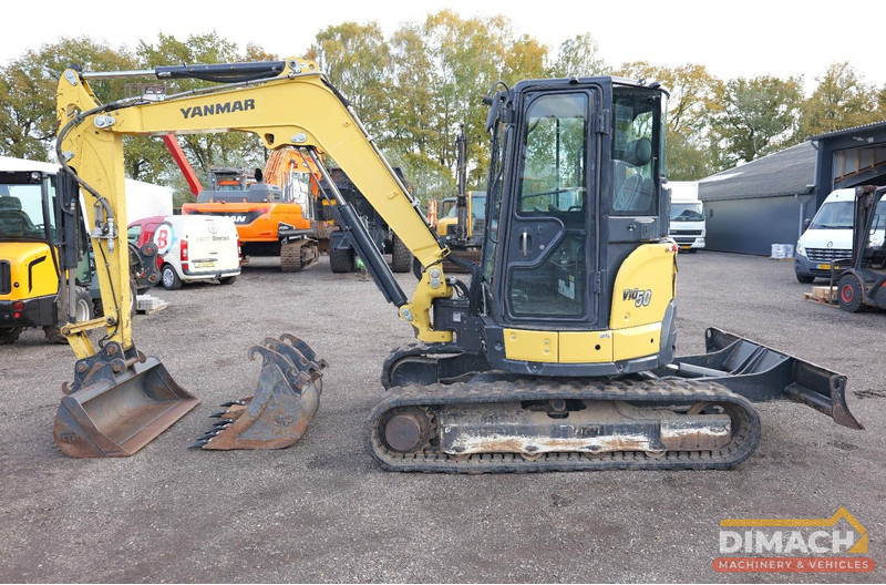Yanmar ViO50-6 CW10 GP snelwissel, 3 bakken, airco, mono giek - Excavator: picture 1 Yanmar ViO50-6 CW10 GP snelwissel, 3 bakken, airco, mono giek - Excavator: picture 1