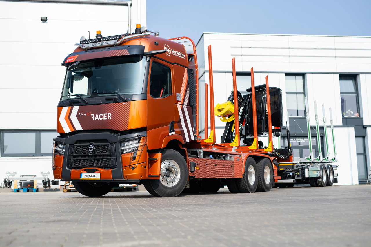 RENAULT TRUCKS C P6X4 Loglift 125 Z 93 C P6X4 Loglift + 125 Z 93 - Timber truck, Electric truck: picture 4 RENAULT TRUCKS C P6X4 Loglift 125 Z 93 C P6X4 Loglift + 125 Z 93 - Timber truck, Electric truck: picture 4