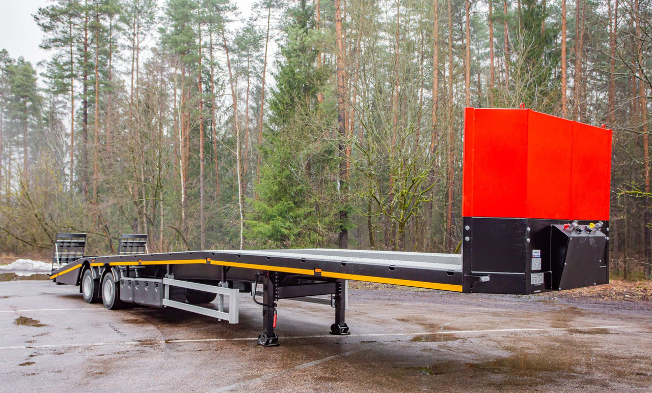 New Dropside/ Flatbed semi-trailer Cynkomet Plattformauflieger - Anhänger / Semi-trailer / Semi-remorque / Semirremolque plataforma / Semirimorchio con piattaforma / Naczepa platformowa 27 t: picture 11