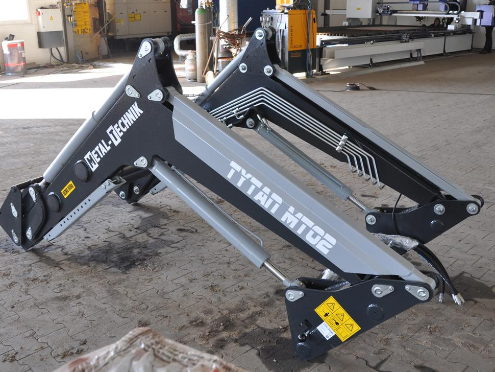 New Front loader for tractor for Attachment METAL-TECHNIK Frontlader / Front loader / Chargeur frontal / Caricatore frontale / Cargador fronta / Фронтальный погрузчик / Ładowacz czołowy Tytan MT-02: picture 9