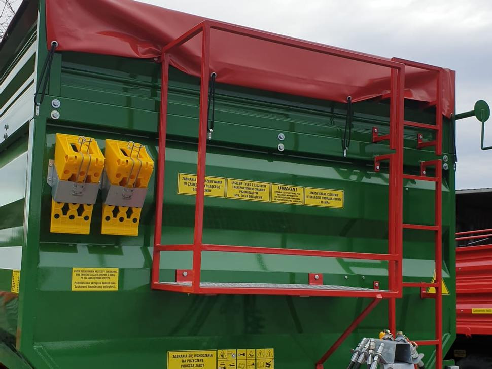New Farm tipping trailer/ Dumper Techmont Anhänger Tandemkipper / Trailer / Remorque / Rimorchio / Remolque tándem / Прицеп монолитный двухосный тандем / Przyczepa tandem PTTCW112 12 t: picture 25