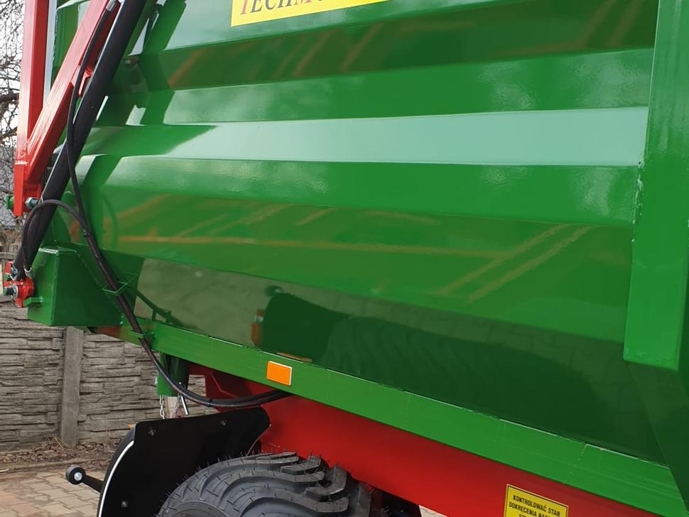 New Farm tipping trailer/ Dumper Techmont Anhänger Tandemkipper / Trailer / Remorque / Rimorchio / Remolque tándem / Прицеп монолитный двухосный тандем / Przyczepa tandem PTTCW112 12 t: picture 29