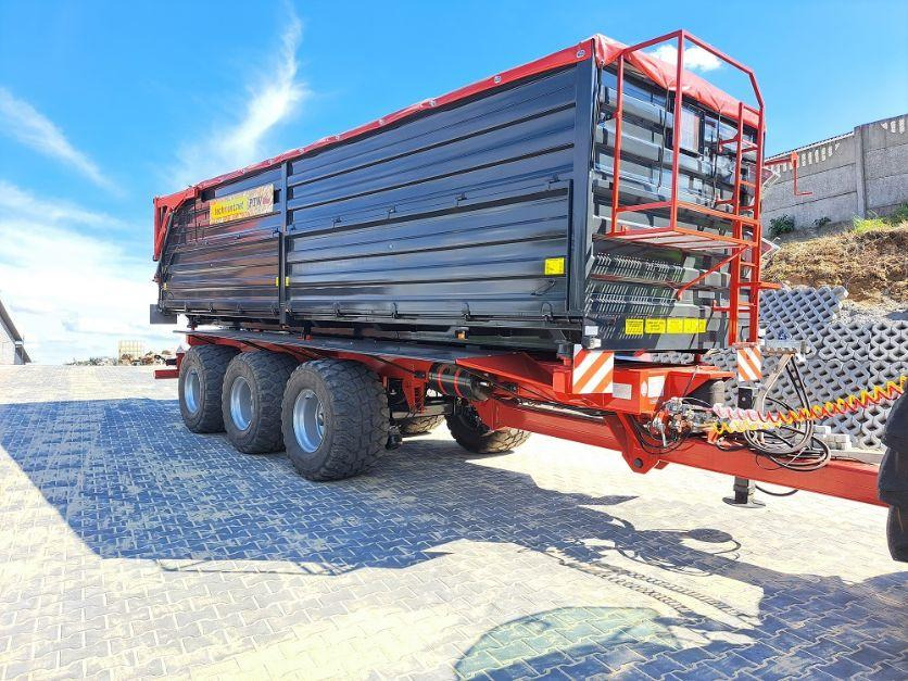 Techmont Anhänger / Trailer / Remorque / Rimorchio / Прицеп / Przyczepa tridem PTW 21 t - Farm tipping trailer/ Dumper: picture 3 Techmont Anhänger / Trailer / Remorque / Rimorchio / Прицеп / Przyczepa tridem PTW 21 t - Farm tipping trailer/ Dumper: picture 3