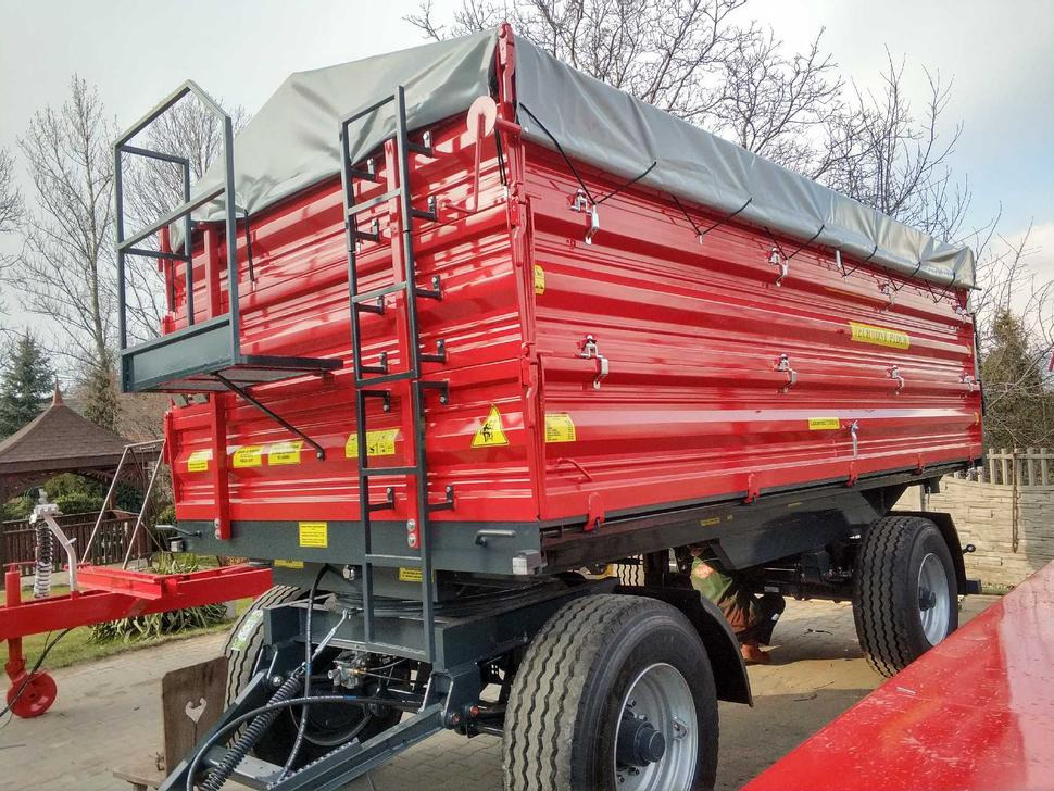 Techmont Anhänger / Trailer / Remorque / Rimorchio / Прицеп двухоосный бортовой / Przyczepa dwuosiowa PTD16 12 t - Farm tipping trailer/ Dumper: picture 5 Techmont Anhänger / Trailer / Remorque / Rimorchio / Прицеп двухоосный бортовой / Przyczepa dwuosiowa PTD16 12 t - Farm tipping trailer/ Dumper: picture 5