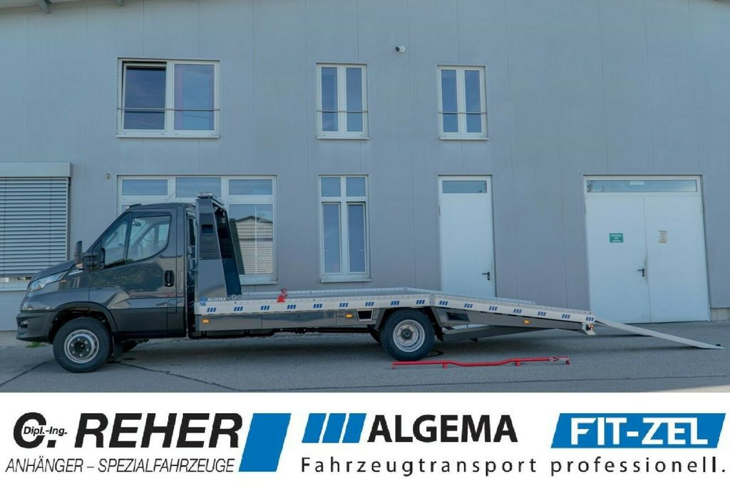 Algema IVECO Daily 70 & ALGEMA Festplateau 2 (3,5to NL) - Autotransporter truck, Van: picture 1 Algema IVECO Daily 70 & ALGEMA Festplateau 2 (3,5to NL) - Autotransporter truck, Van: picture 1