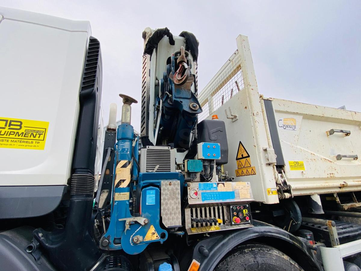 Tipper, Crane truck RENAULT KERAX 8x4 520 BIBENNE CIF GRUE CORMACH: picture 14 Tipper, Crane truck RENAULT KERAX 8x4 520 BIBENNE CIF GRUE CORMACH: picture 14