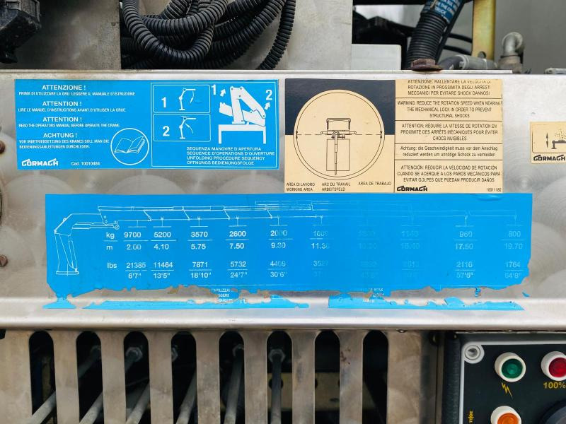 Tipper, Crane truck RENAULT KERAX 8x4 520 BIBENNE CIF GRUE CORMACH: picture 18 Tipper, Crane truck RENAULT KERAX 8x4 520 BIBENNE CIF GRUE CORMACH: picture 18